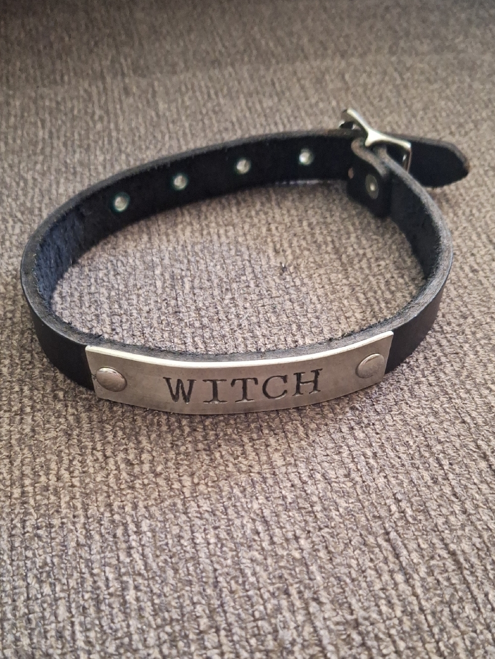 Leather Witch Choker